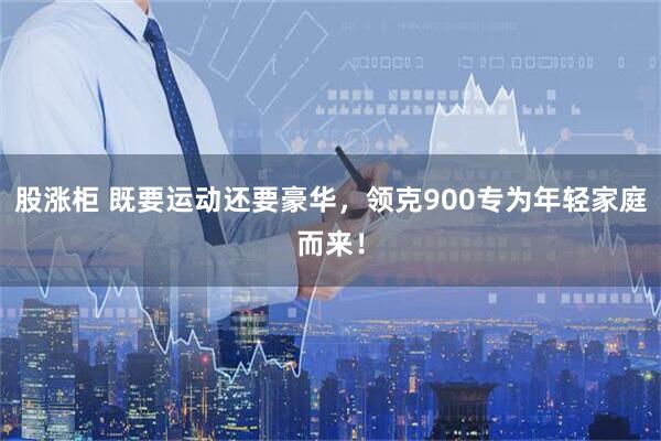 股涨柜 既要运动还要豪华，领克900专为年轻家庭而来！